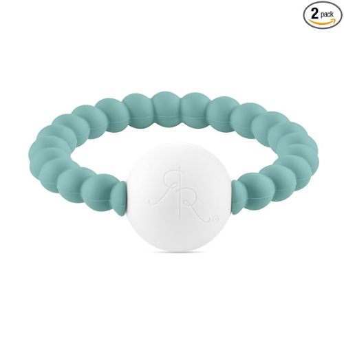 Ryan and Rose Cutie Teether Rattle (Seaglass)