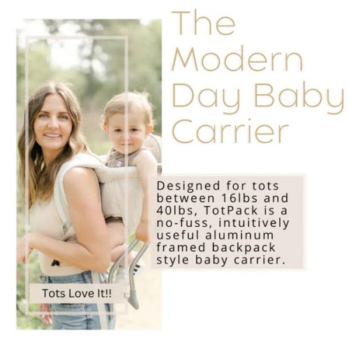 TotPack: Backpack Style Baby & Child Carrier