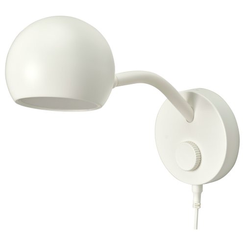 KORVSNÖRE LED wall lamp - dimmable/white
