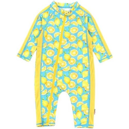 SwimZip Boys' Long-Sleeve UPF 50+ Swimsuit for Baby, Toddler, & Little Boys