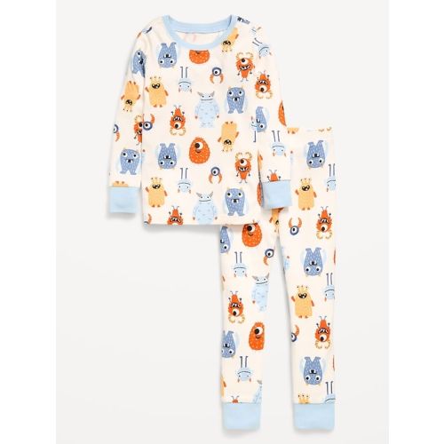 Unisex Alphabet Pajama Set for Toddler & Baby