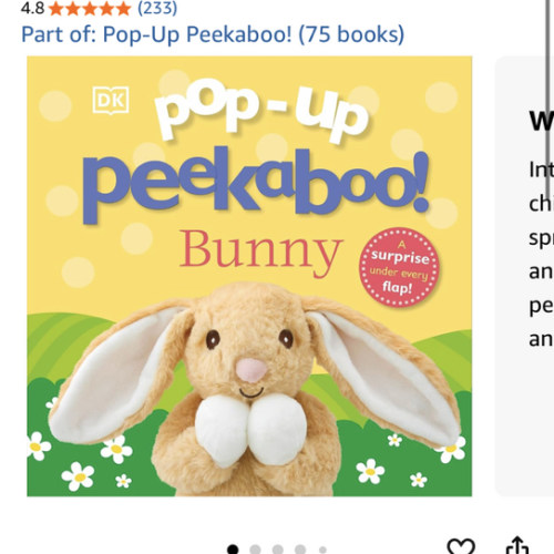 Pop-Up Peekaboo! Bunny: A Pop-Up Surprise Under Every Flap!