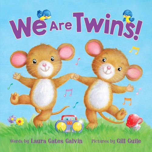 We Are Twins! – Sweet Rhyming Picture Board Book for Toddlers | Celebrates the Bond Between Twin Siblings | Touching Bedtime Story about Friendship & Family Love for Boys & Girls
