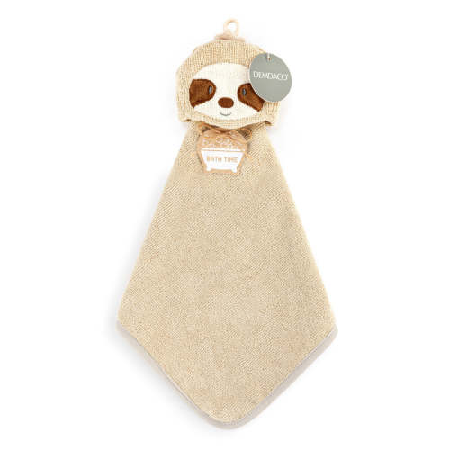 Demdaco Sudzie Bath Time Washcloth - Sloth
