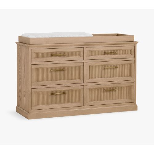 Blake 6-Drawer Changing Table (56w x 19"d)