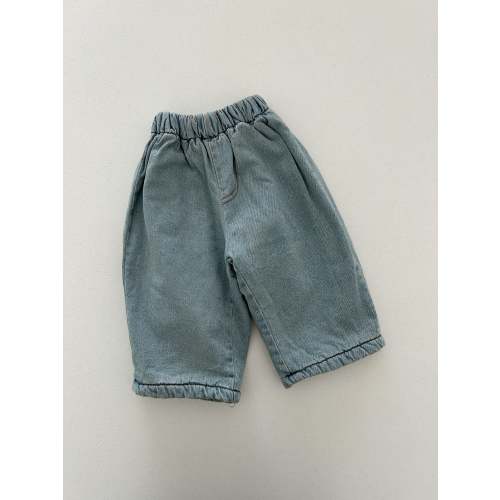 Toddler W25 Fleece Lined Pull-on Denim Pants (4m-6y) - Denim