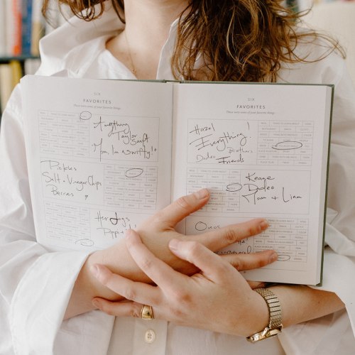 Kept Collection - "Childhood, A History" ROSE Baby Book