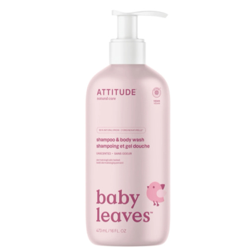 2-in-1 Baby Shampoo & Body Wash, Attitude