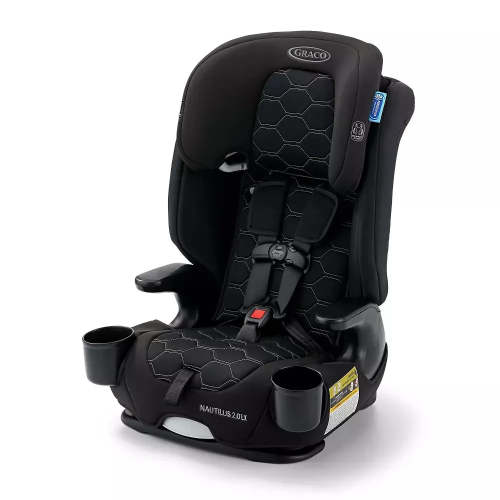 Nautilus 2.0 LX 3-in-1 Harness Booster Car Seat - Hex