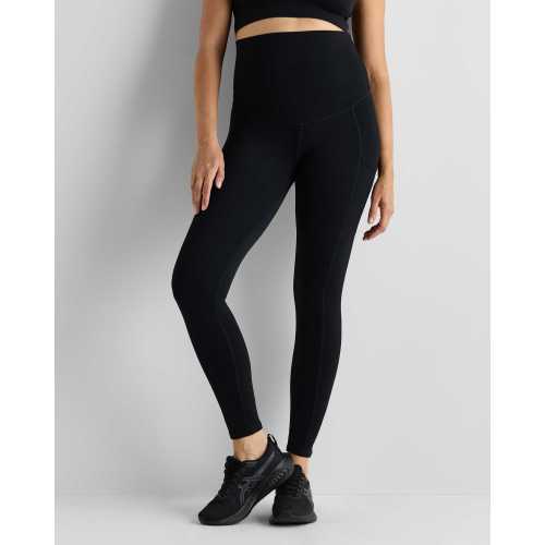 Ultra-Form Maternity Pocket Leggings in Black