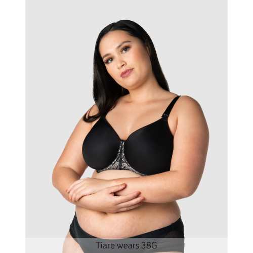 Obsession T-Shirt Nursing Bra - Black