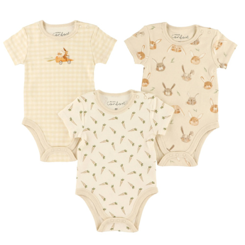 Bunnies 3pk Bodysuit 3m - Bebe Confort – CLÉMENT