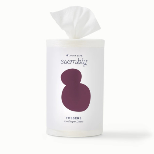 Disposable Biodegradable Cloth Diaper Liners - Esembly Baby