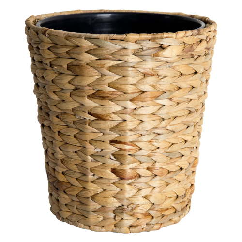 Better Homes & Gardens Natural Finish Water Hyacinth Trash Can