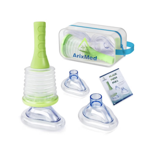 Choking Rescue Device for Kids and Adults, Anti Choking Device, Arixmed Portable Choking Rescue Device, First Aid Choking Device - Home Kit