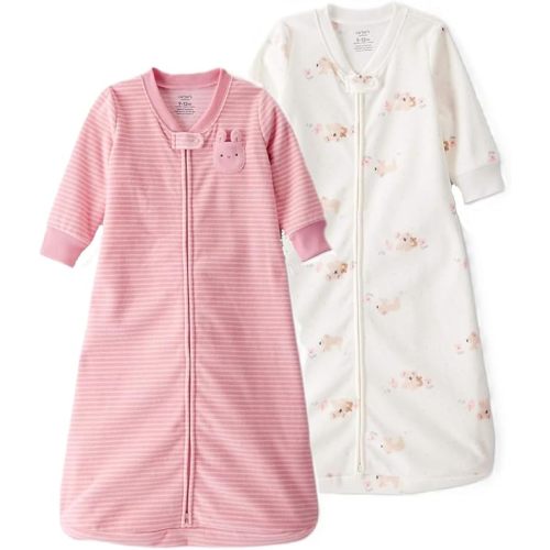 Carter's Unisex-Baby 2-Pack Microfleece Sleepbag
