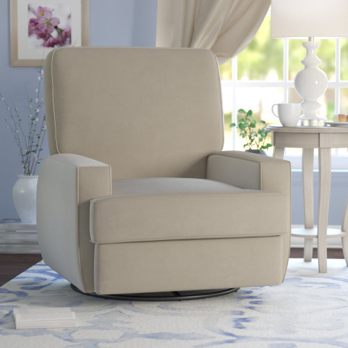 Mack & Milo™ Abingdon Upholstered Swivel Reclining Glider & Reviews | Wayfair