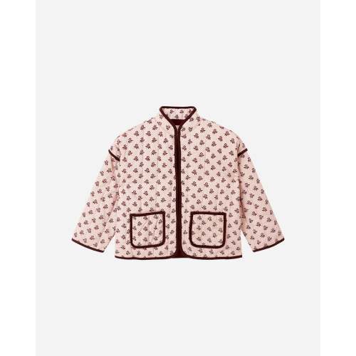 Quilted Jacket || Blush Fleur – Rylee + Cru 2-3 M=Y
