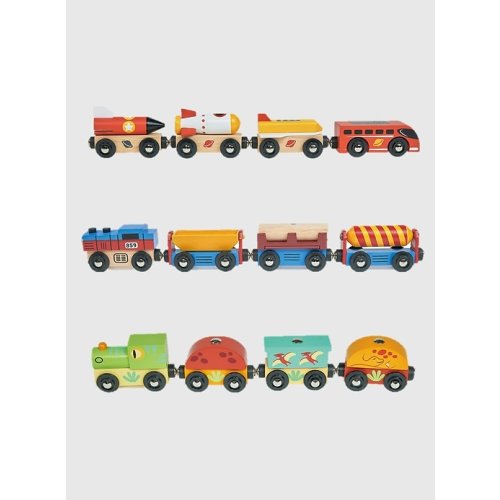 Adventure Trains Toddler Toy Bundle