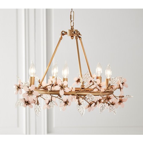 Grace Flower Chandelier (22")