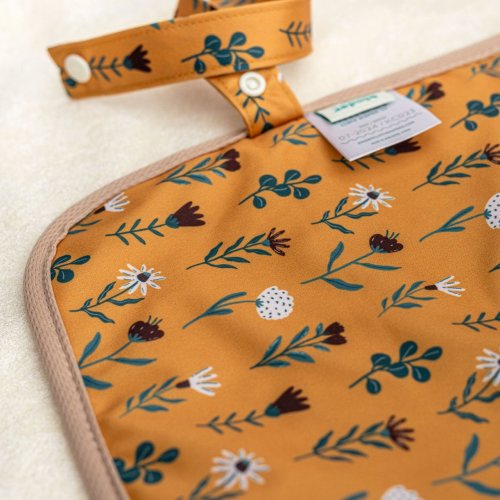 Ultra-Soft Bamboo Machine Washable Diaper Change Mat