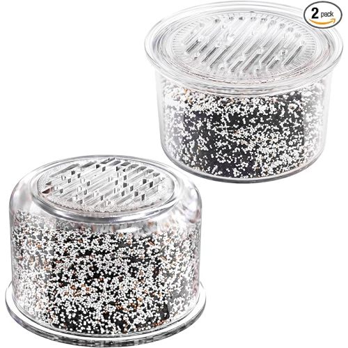 ShowerHead Filter Replacement Cartridge Compatible with Canopy All Fixed & Handheld Filtered Shower Heads, Shower Filters For Hard Water, 2 Pack
