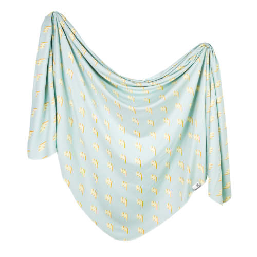 Bolt Knit Swaddle Blanket by Copper Pearl – Avery and Everett