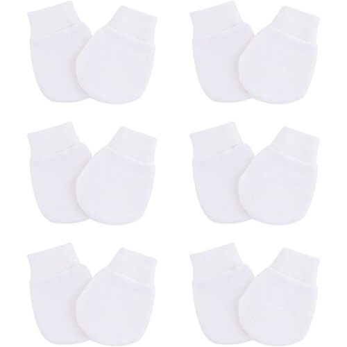 Baby Mittens No Scratch Mittens Infant Soft Gloves Mittens for 0-6 Months Boys Girls