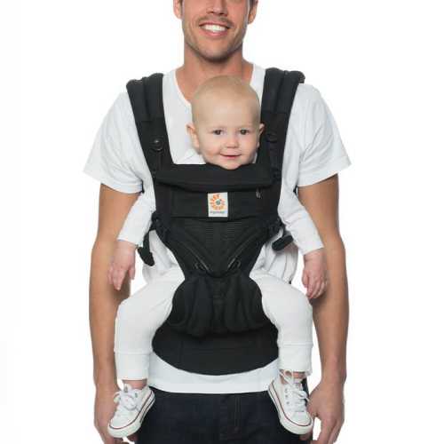 Omni 360 baby carrier all-in-one: Cool Air Mesh - Onyx Black