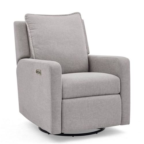 babyGap by Delta Children Harlowe Power Recliner with USB/C Charging - Ash