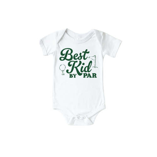 Best Kid By Par Graphic Bodysuit & Kids Tee | White