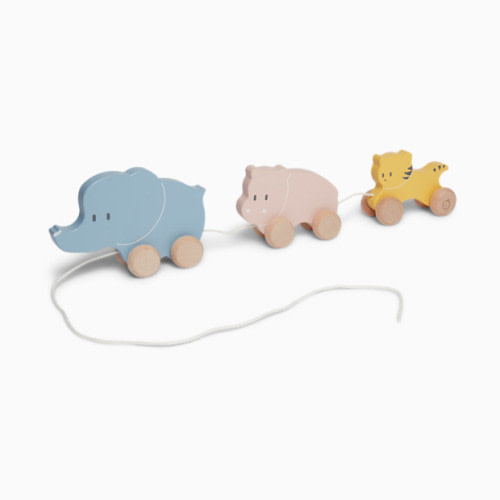 MORI Wooden Animal Pull Along Toy