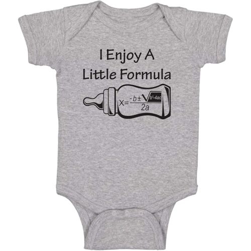 I Enjoy A Little Formula - Funny Baby Essentials Bodysuit - Baby Boy Romper Newborn Girl Clothes