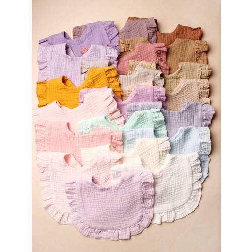 20pcs Candy-Colored Baby Bib Set For Daily Use for Sale Australia| New Collection Online| SHEIN Australia