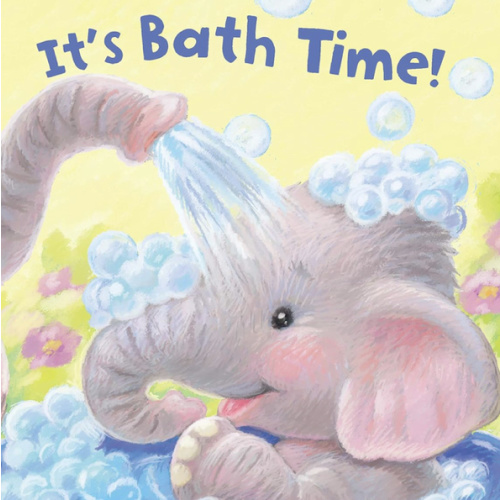 It's Bath Time - Children's Padded Board Book - Bedtime Story
