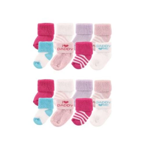 Baby Boys Comfort Terry Socks Bulk Pack (8 Pairs)