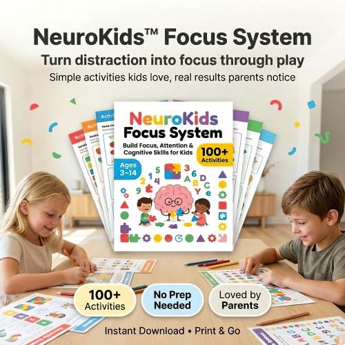 NeuroKids™ +100 Activities to Boost Attention, Focus, and Learning