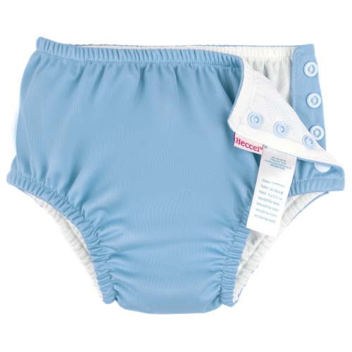 HECCEI Reusable Swim Diaper - Blue - 12M