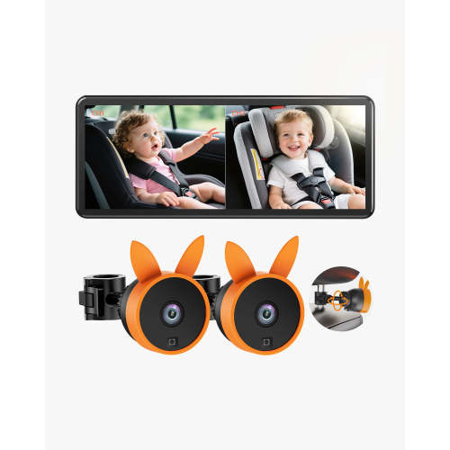 BV3 Pro Dual Baby Car Camera for Two Kids | BabyVue – Babyvue