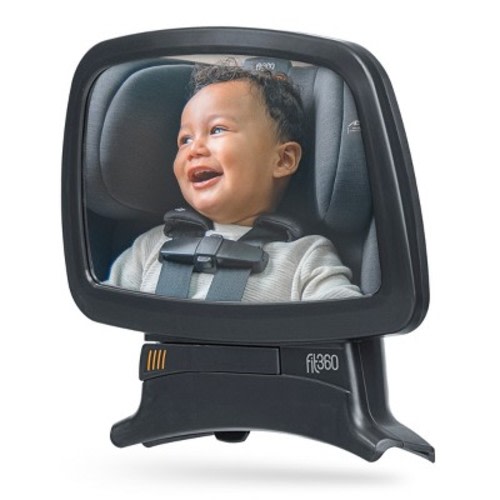 Chicco Fit360 Car Seat Mirror: Back Seat Mirror, Plastic, Baby Gear Accessory