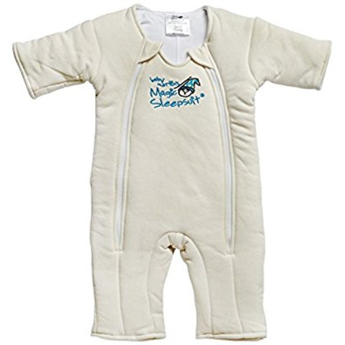 Baby Merlin's Magic Sleepsuit Cotton - Cream - 3-6 months - 3-6 months (12-18 lbs.)