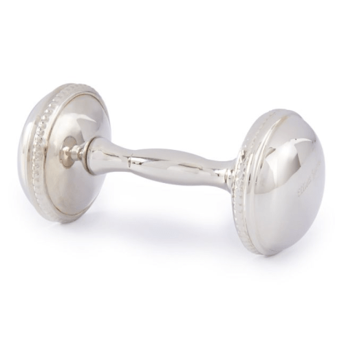 Silver Baby Rattle