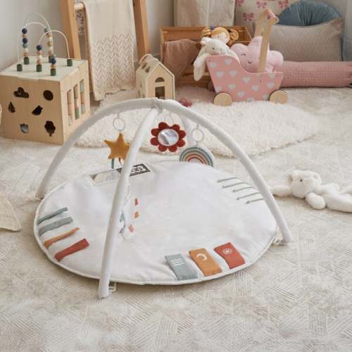Beautiful Baby Play Gym and Tummy Time Mat, Colorful