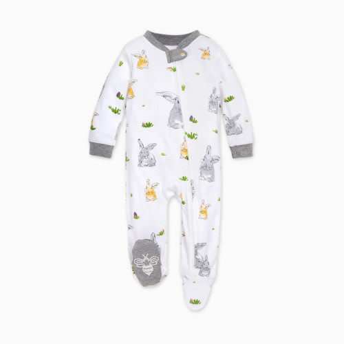 Organic Sleep & Play Footie Pajamas - Bunny Trail