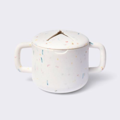 Snack Cup Confetti Speckle - Cream - Cloud Island™
