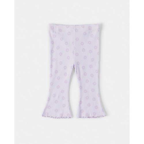 Cotton Rib Flare Leggings - Kmart