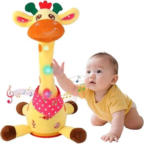 Talking Dancing Giraffe Baby Toy