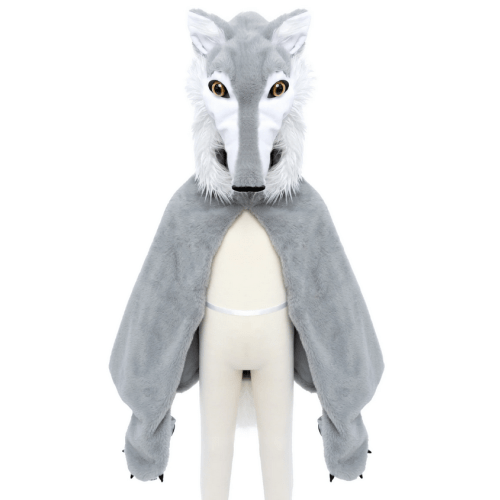 Woodland Storybook Wolf Cape