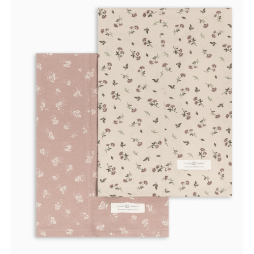 2-Pack Organic Burp Cloths