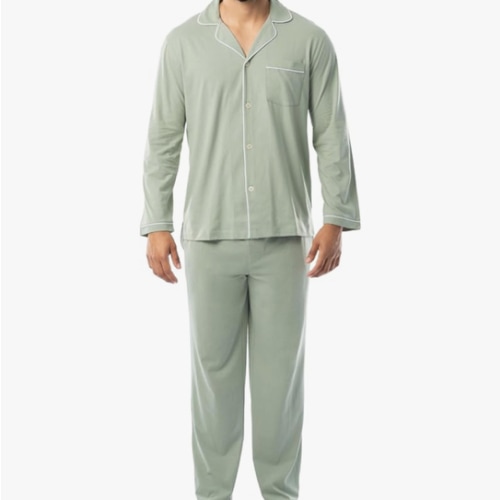 Fruit of the Loom mens Jersey Knit Pajama Sleep Set